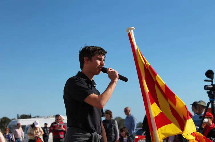 Alex Romaní en un evento