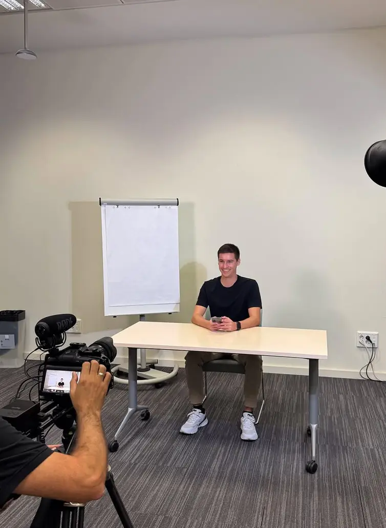 Alex Romaní en una sesión formativa