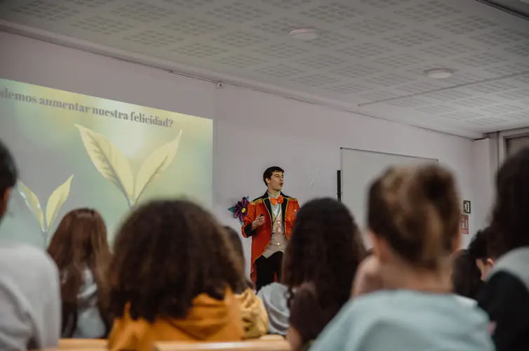 Alex Romaní en una sesión formativa