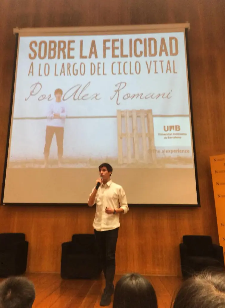 Alex Romaní durante una jornada