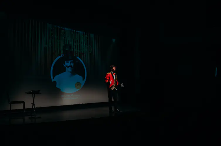 Alex Romaní en una ponencia