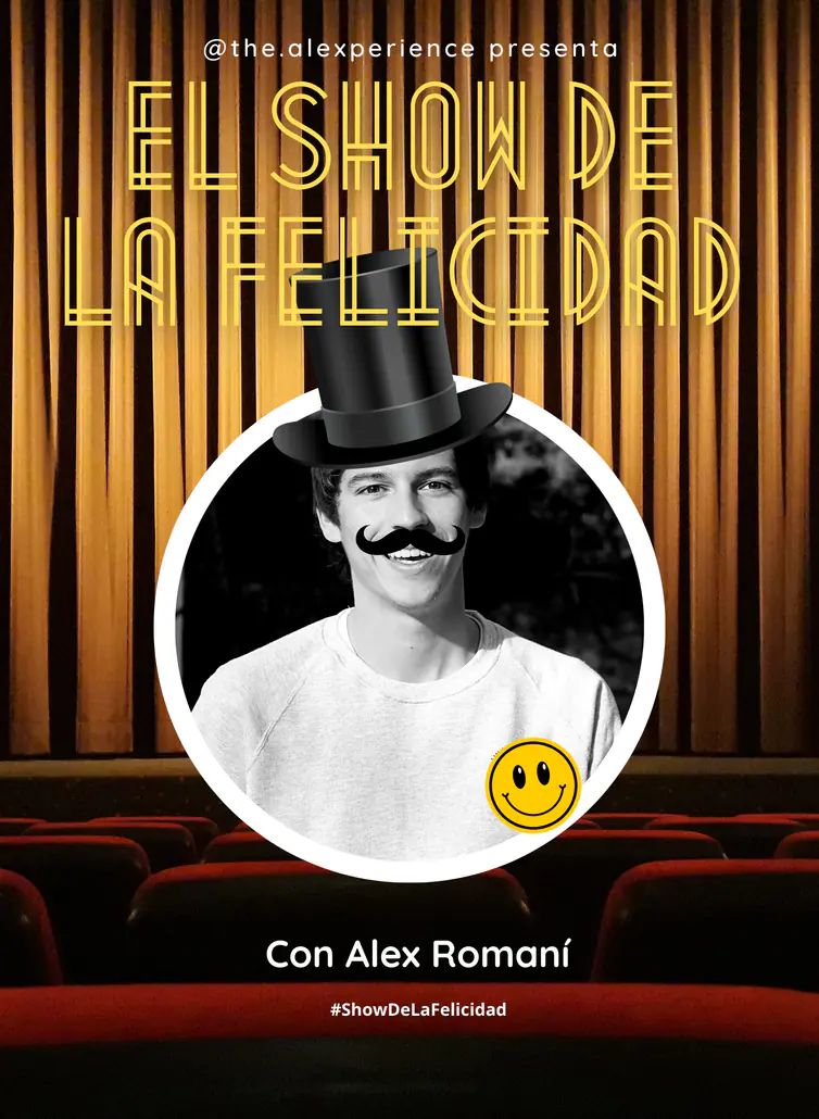 Alex Romaní presentando un acto