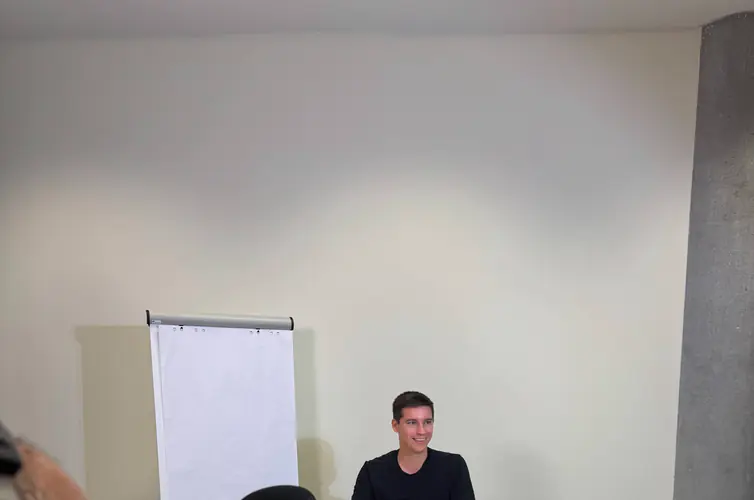 Alex Romaní en un evento